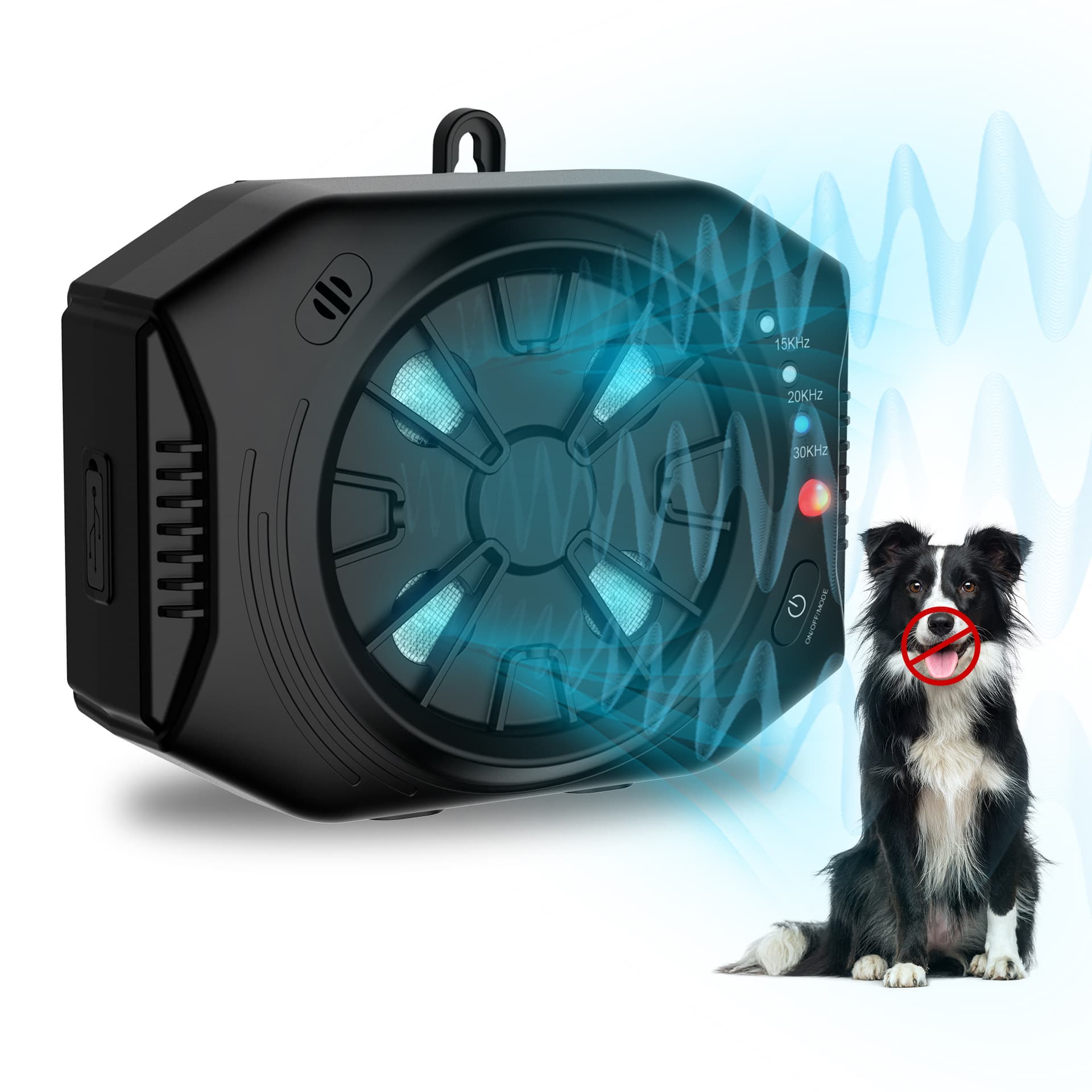 Ultrasonic Anti-Bark Dog Training Repellent Device