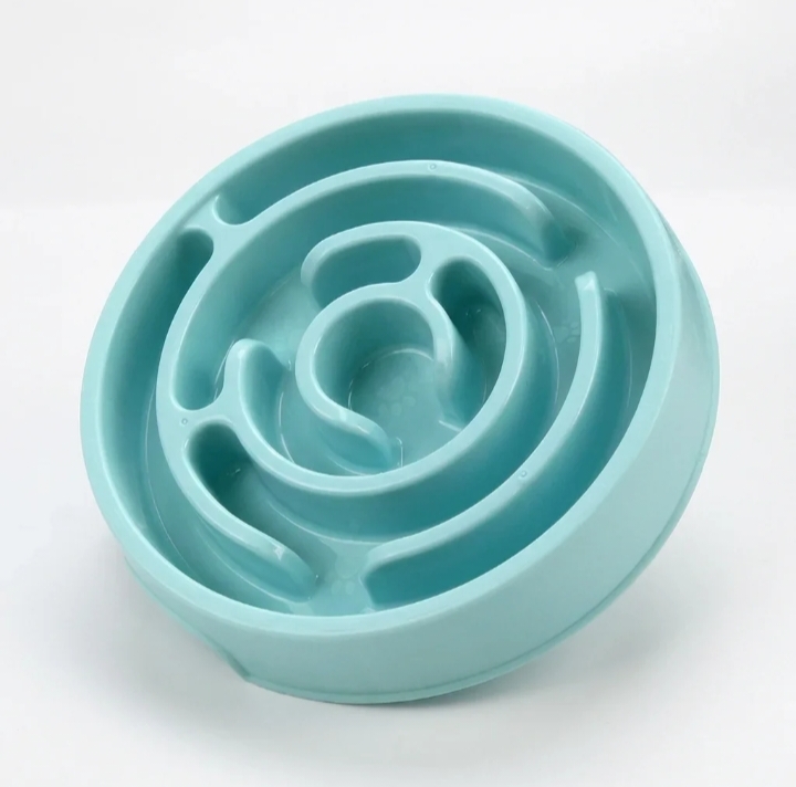 Slow Feeder Dog Bowl Non Slip Maze Puzzle Bowl
