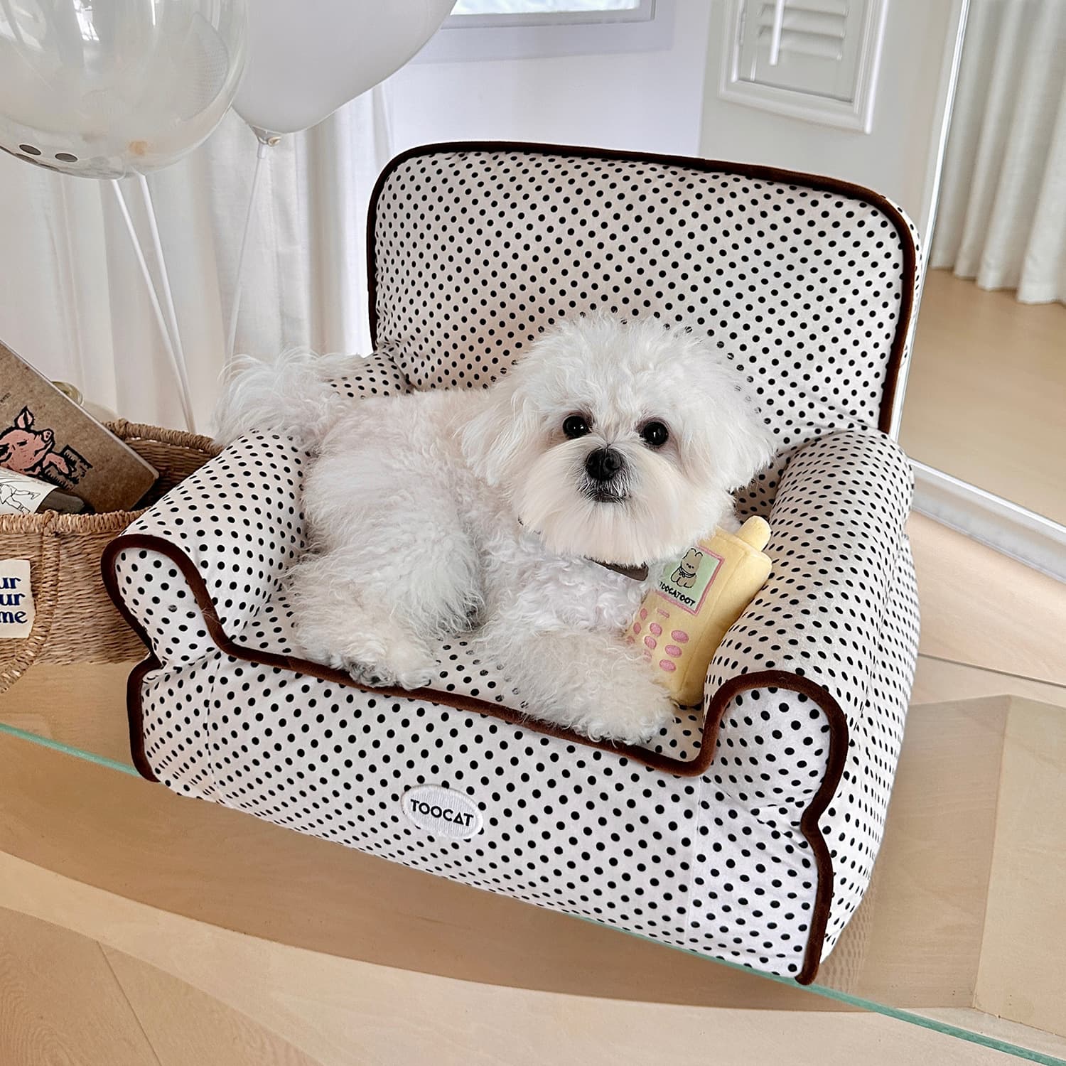Warm Fleece Dog And Cat Bed Fully Detachable And Washable
