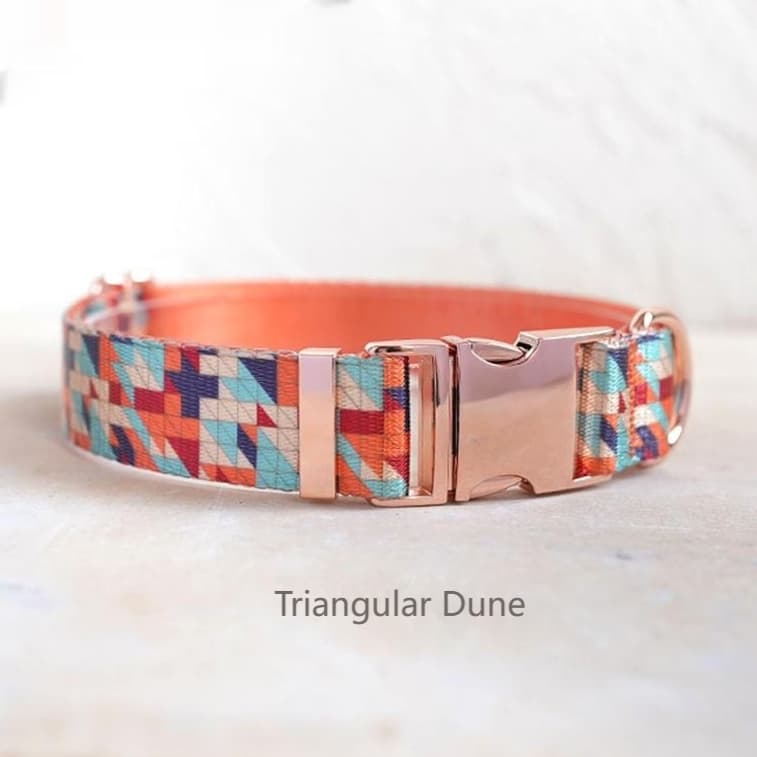 Triangular Sand Dune Dog Collar