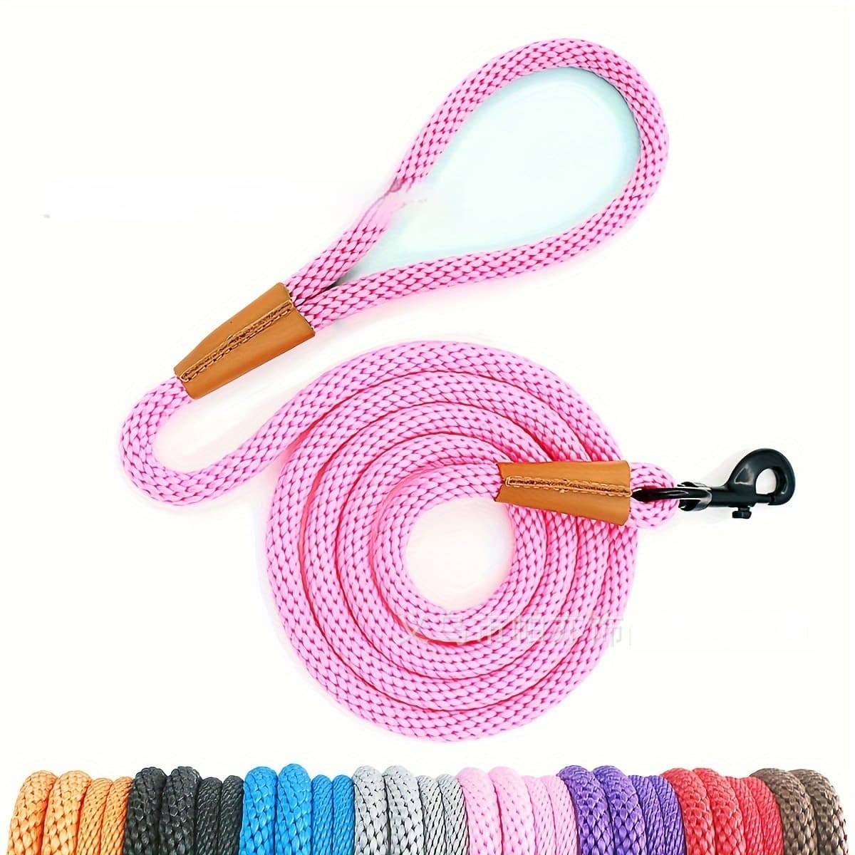 Medium To Large Dog Purple Dog Leash 2