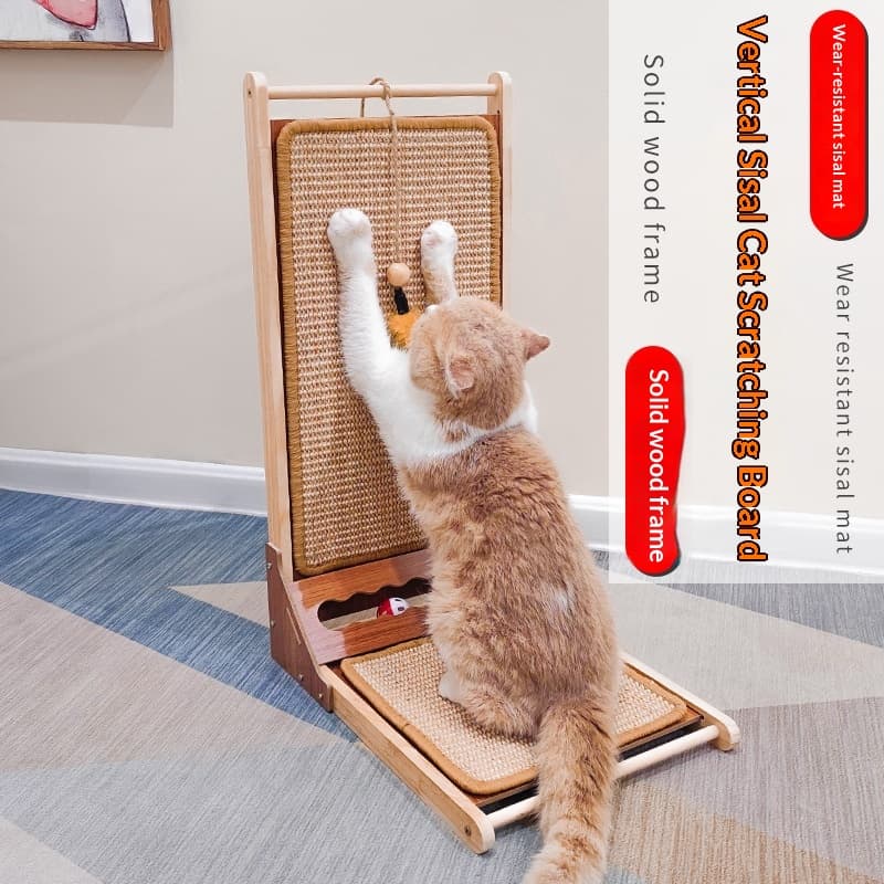 Scratching Post That Doesnt Shed Cat And Dog Climbing Ladder Made Of Sisal