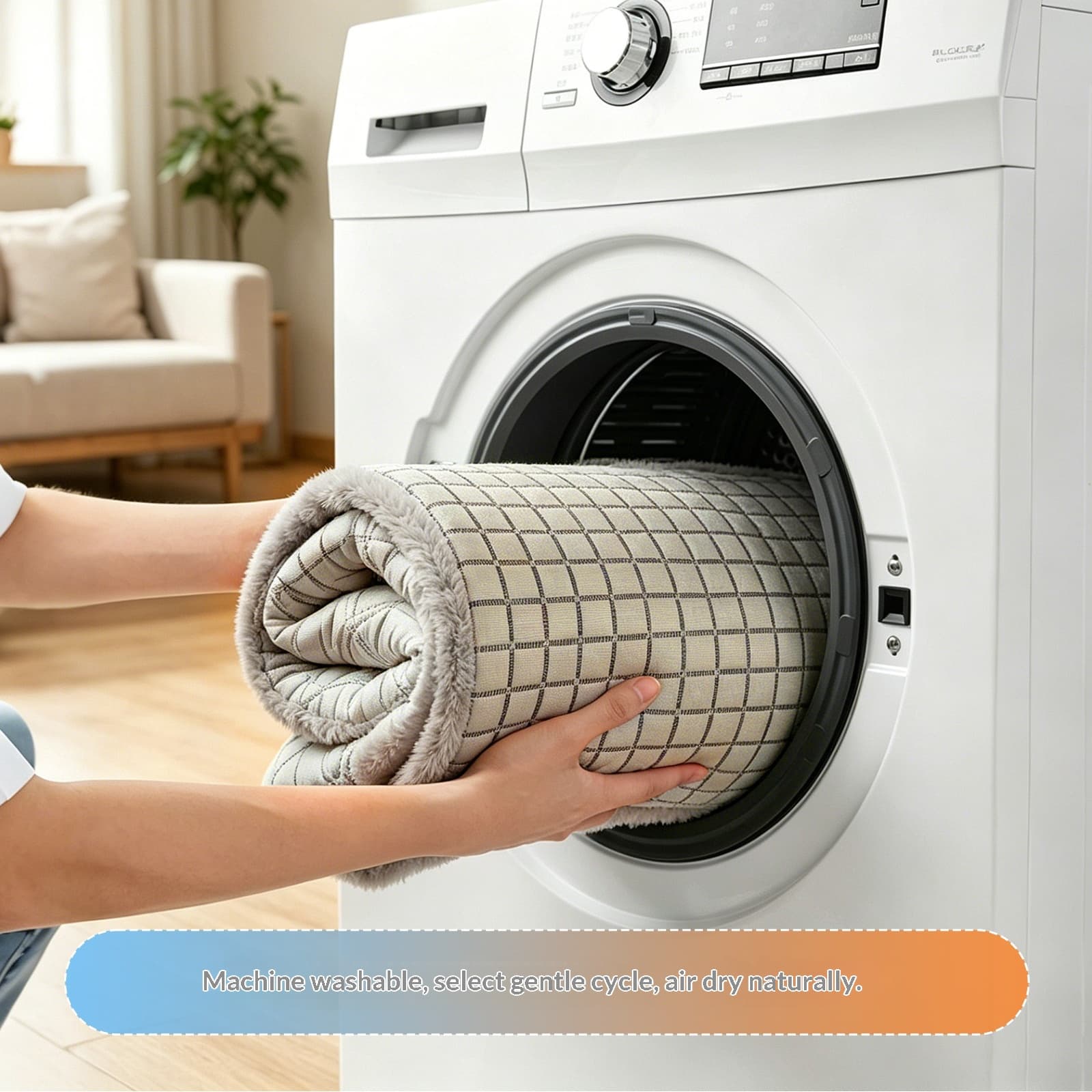 All-season Machine-washable Cat And Dog Bed Mat