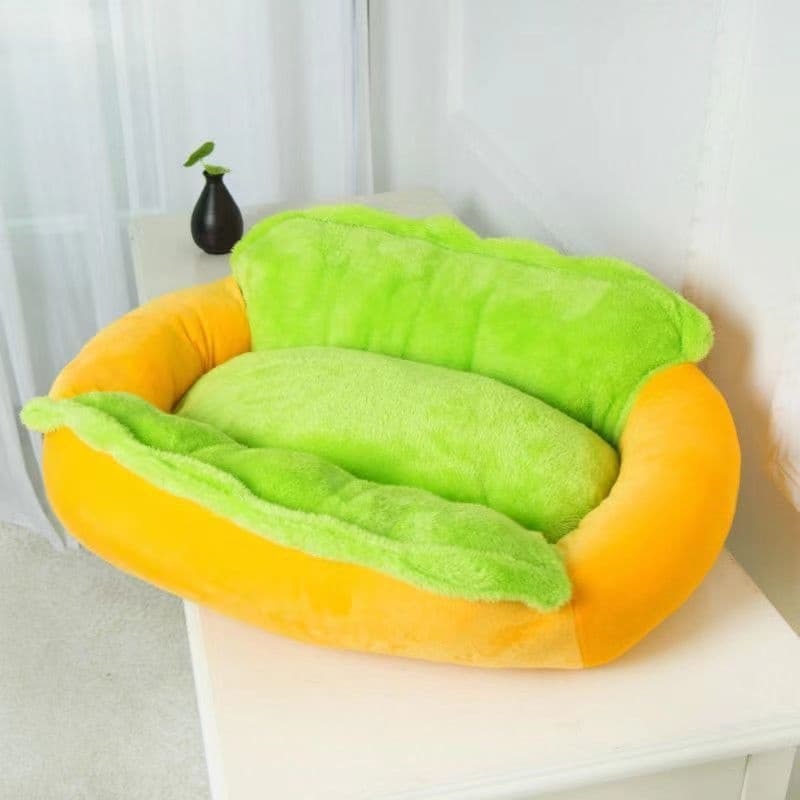 Cute AutumnWinter Deep-Sleep Dog Bed